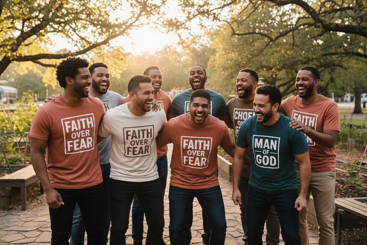 Faith Based Men's Inspirational Tees
