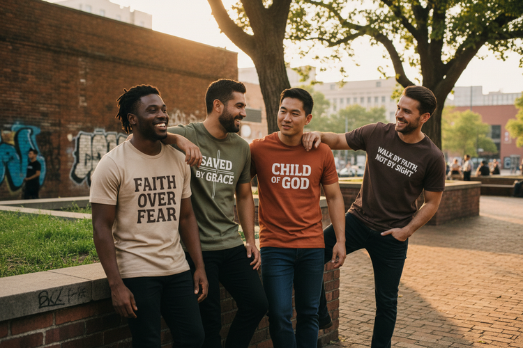 Men's Christian Tees | Faith Tees for Men