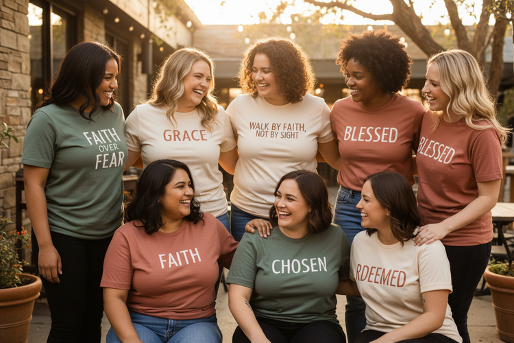Women's Christian Tees | Faith Based T-shirts