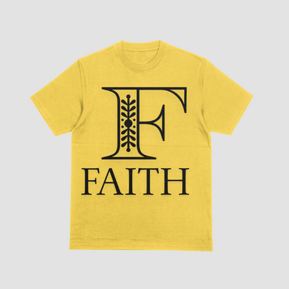 Men Faith and True T-Shirt | Faith Based Streetwear Christian Apparel