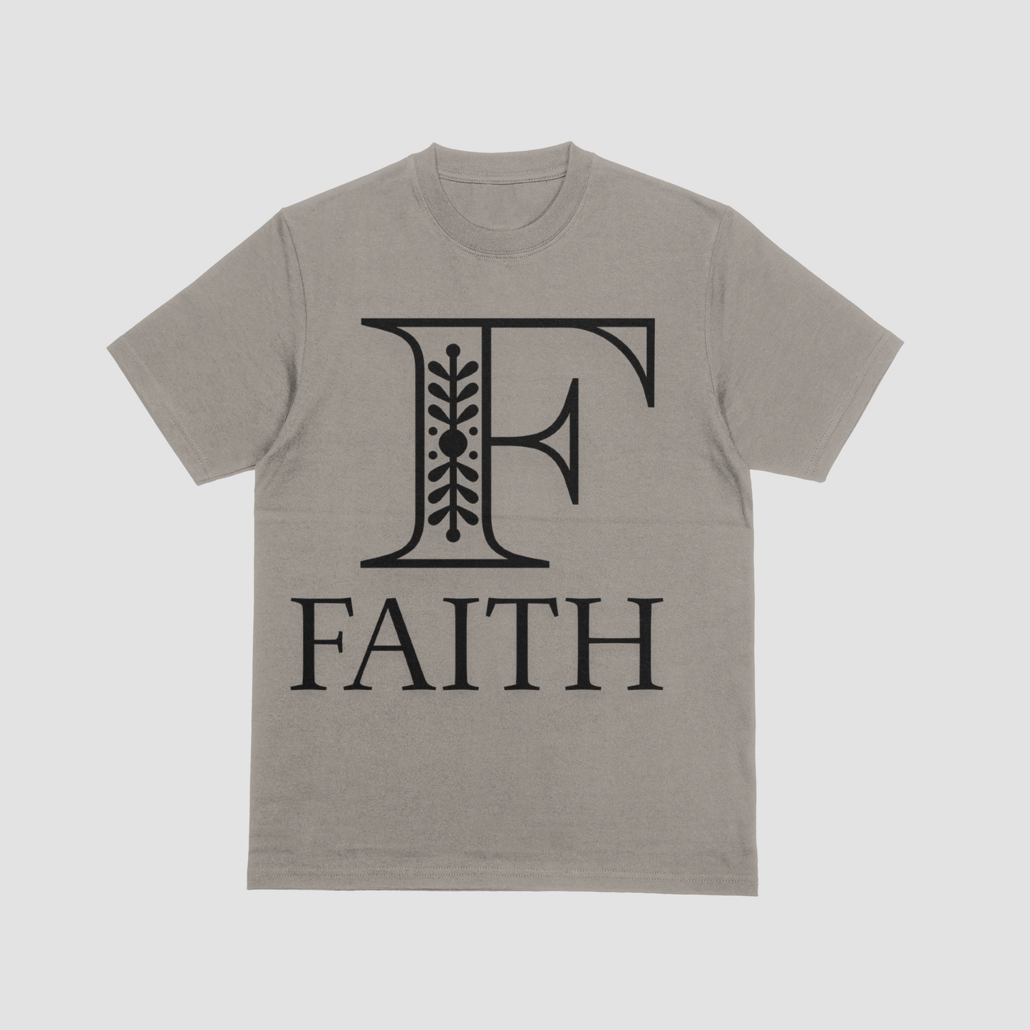 Men Faith and True T-Shirt | Faith Based Streetwear Christian Apparel