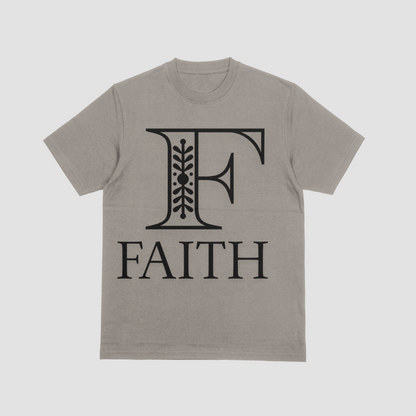 Men Faith and True T-Shirt | Faith Based Streetwear Christian Apparel