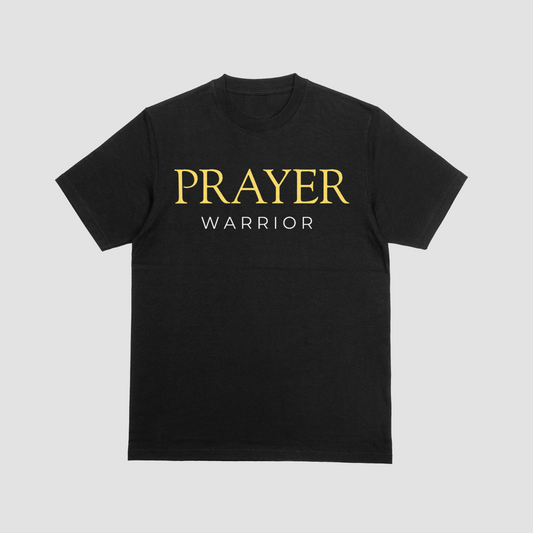 Prayer Warrior T-Shirt | Spiritual Strength Christian Tee for Men & Women